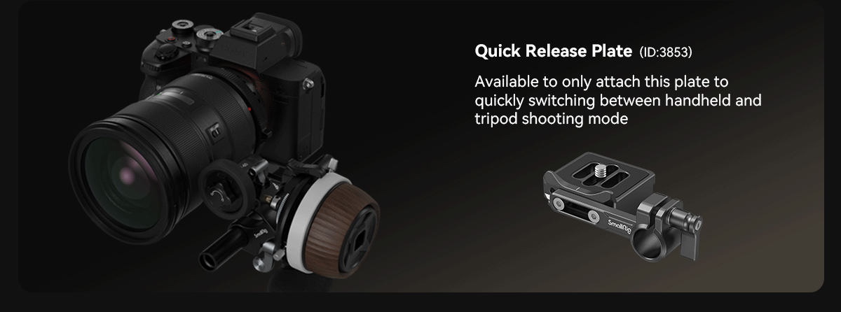 SmallRig Follow Focus F60 3850