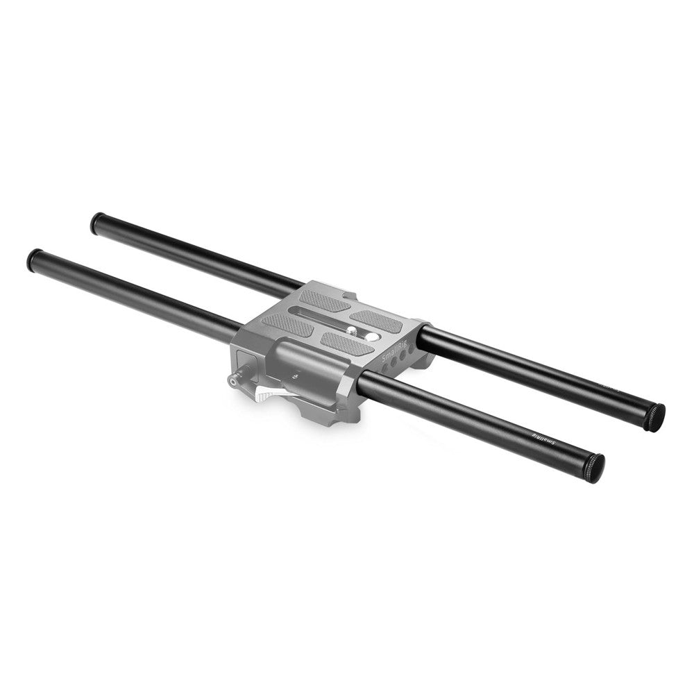 SmallRig 15mm Black Aluminum Alloy Rod (M12-400mm / 16in) (2pcs) 1054