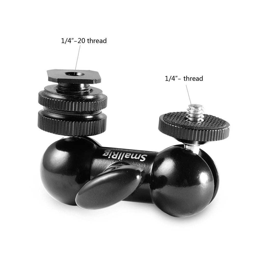 SmallRig Magic Arm with Double Ball Heads (Cold Shoe and Thumb Screw) 1135