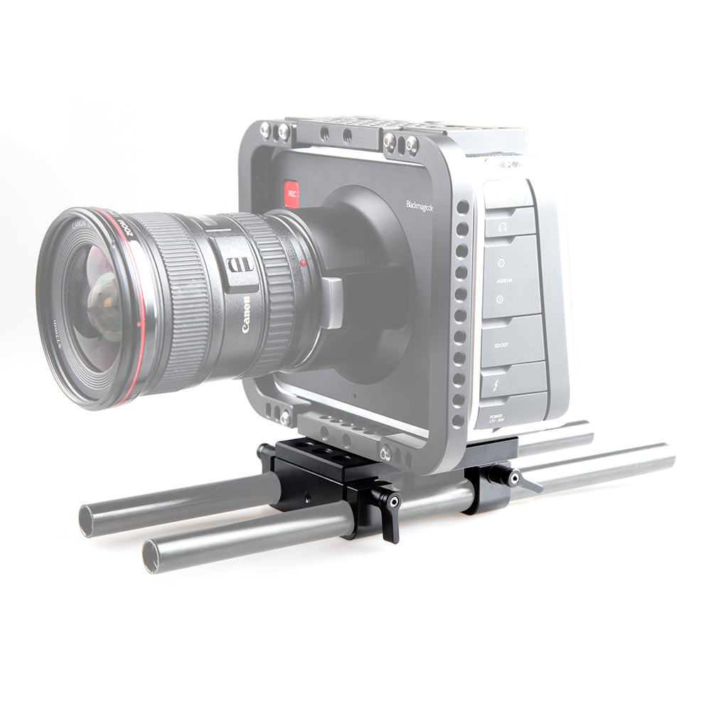 SmallRig Bottom Mount Plate with Dual 15mm Rod Clamp 1775