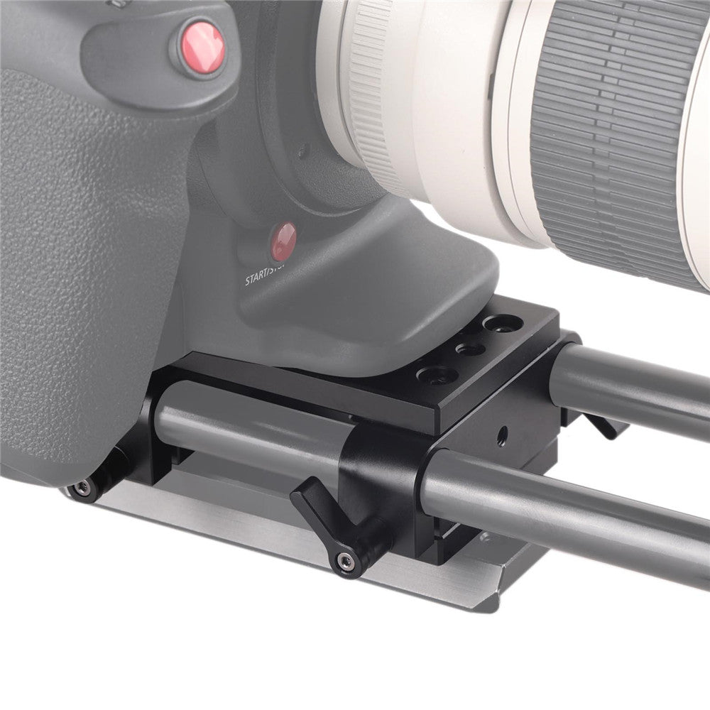 SmallRig Bottom Mount Plate with Dual 15mm Rod Clamp 1798