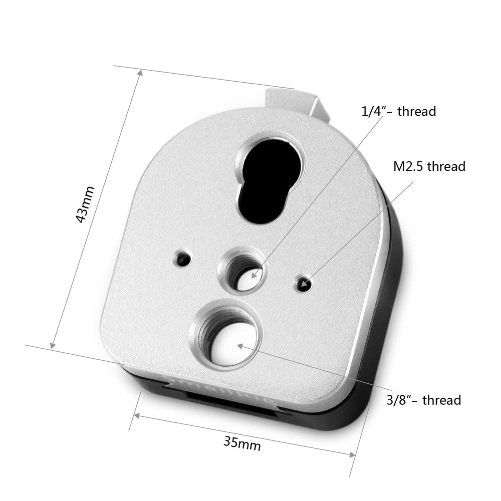SmallRig S-Lock Quick Release Mount Plate for Monitors 1855