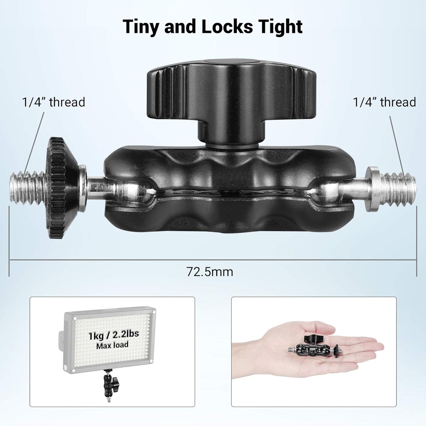 SmallRig Universal Magic Arm with Small Ball Head (2pcs) 2158