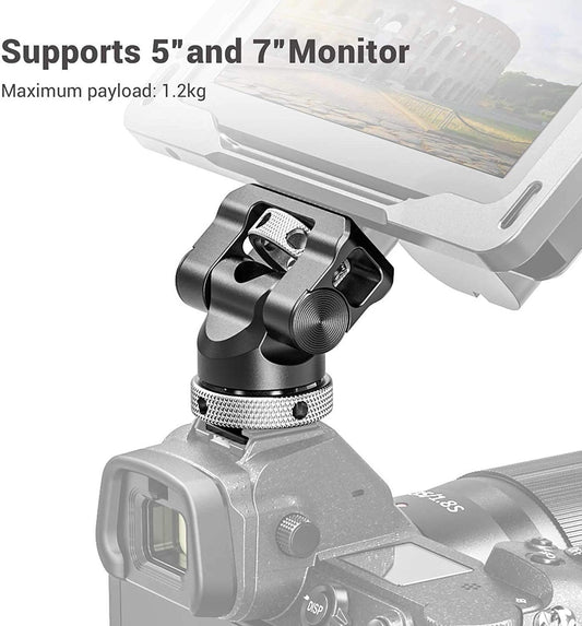 SmallRig Swivel and Tilt Monitor Mounting Support with Cold Shoe BSE2346B