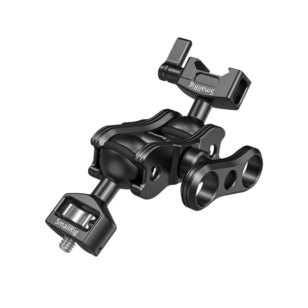 SmallRig Magic Arm with Dual Ball Heads (NATO Clamp and 1/4"-20 Screw) 2071B