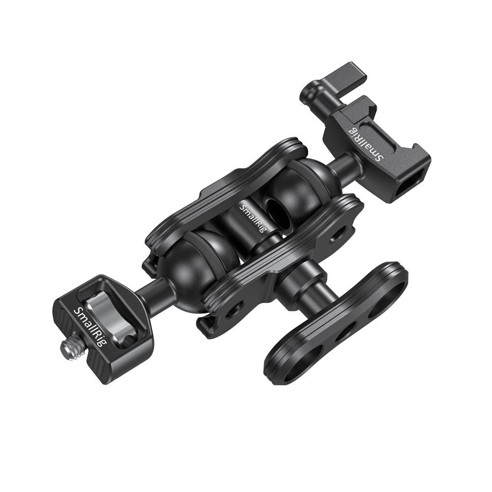 SmallRig Magic Arm with Dual Ball Heads (NATO Clamp and 1/4"-20 Screw) 2071B