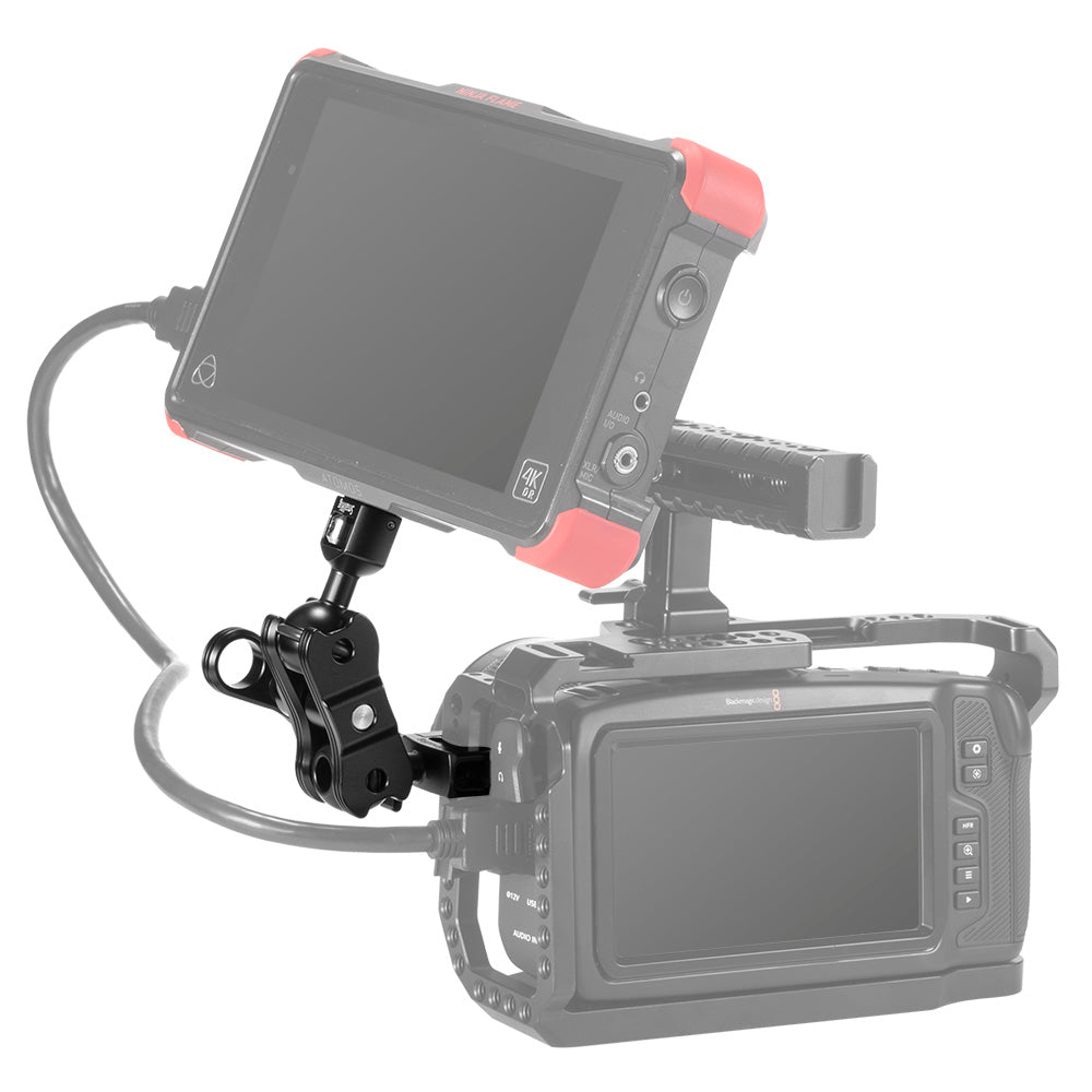 SmallRig Magic Arm with Dual Ball Heads (NATO Clamp and 1/4"-20 Screw) 2071B