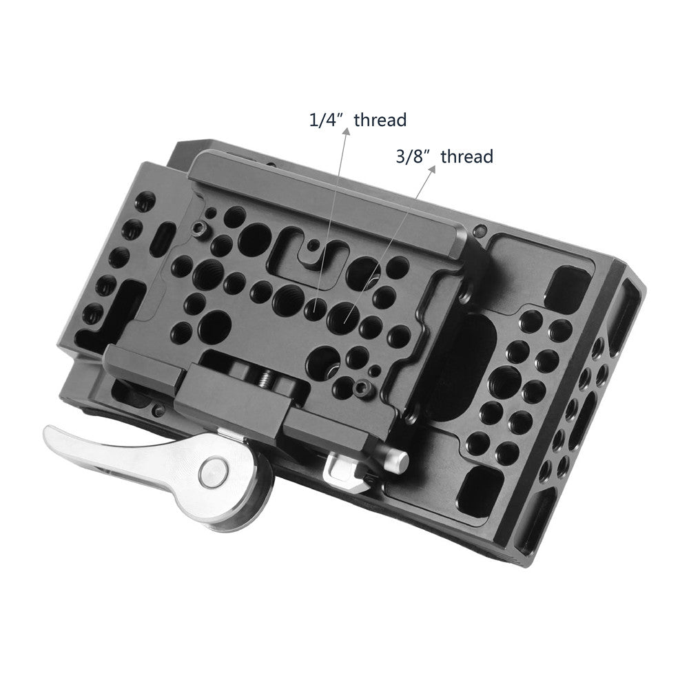 SmallRig Universal Shoulder Pad with 15mm RailBlock 2077