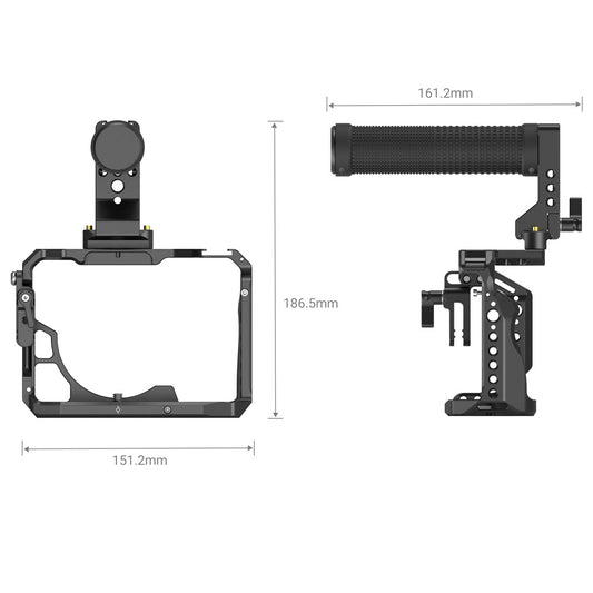SmallRig Cage Kit for Sony A7R III/A7III 2096