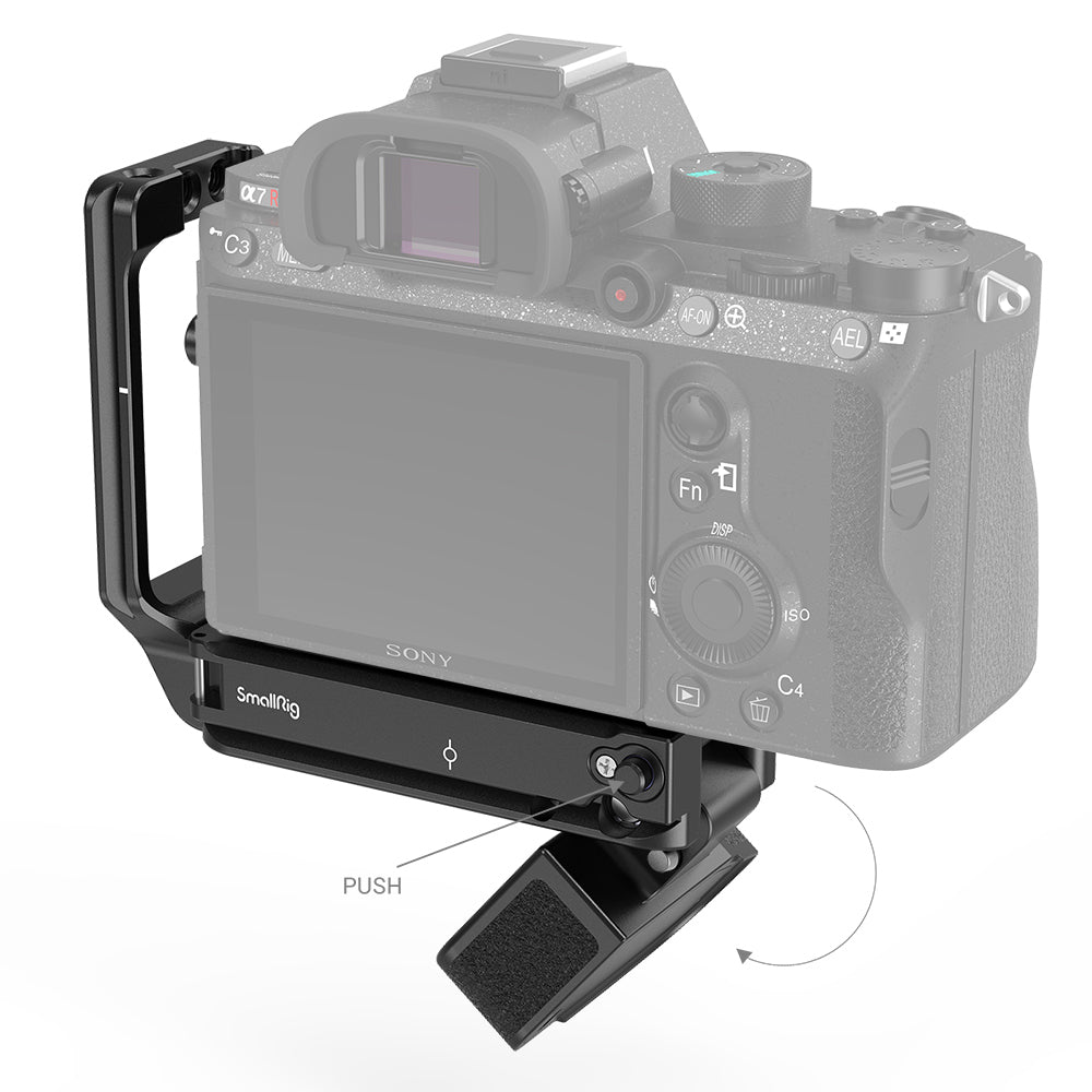 SmallRig L Bracket for Sony Alpha 7 III / Alpha 7R III / Alpha 9 Camera 2122