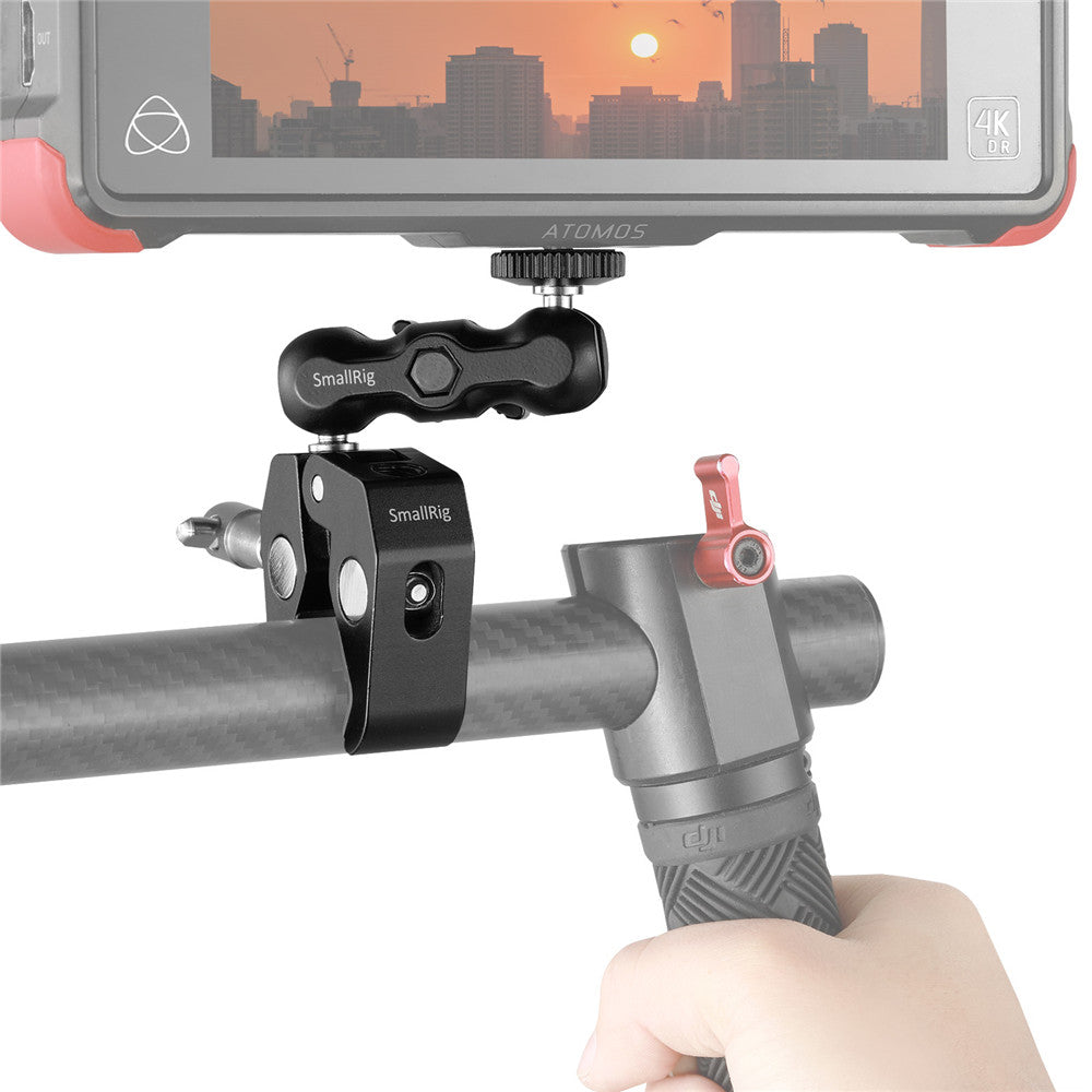 SmallRig Crab-Shaped Super Clamp with Ballhead Magic Arm 2164