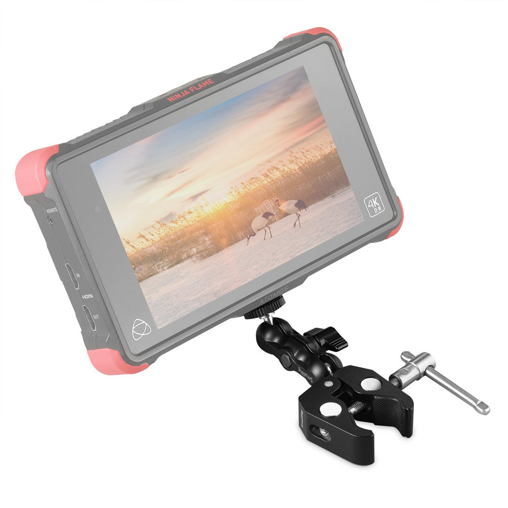 SmallRig Crab-Shaped Super Clamp with Ballhead Magic Arm 2164