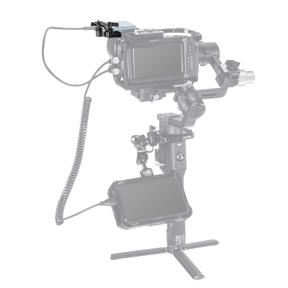 SmallRig Samsung T5 SSD Mounting Clamp for BMPCC 4K / 6K and Z CAM Cages 2245B