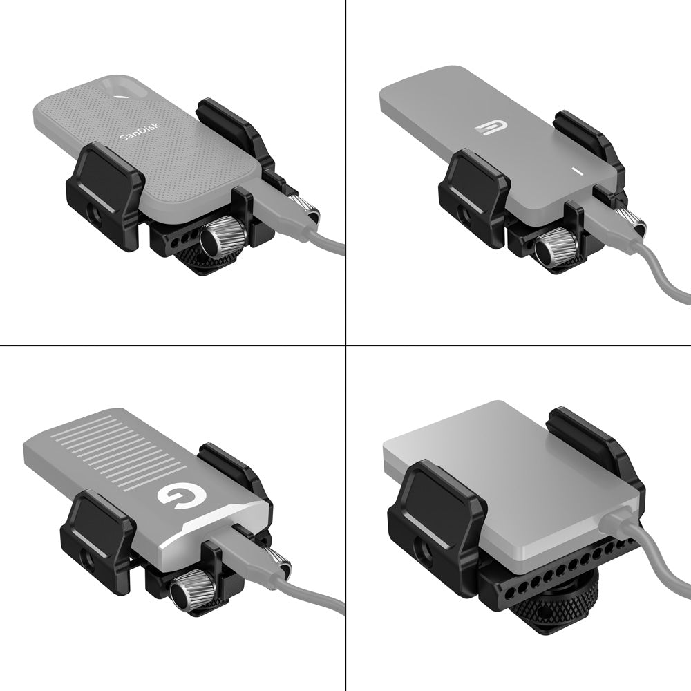 SmallRig Universal Mounting Clamp for External SSD BSH2343