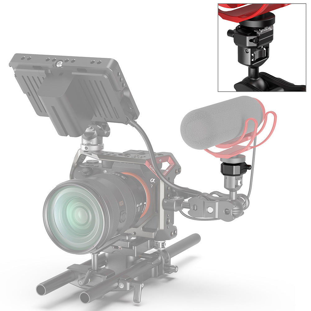 SmallRig Multifunctional Cold Shoe Mount Plate with Safety Release 2797