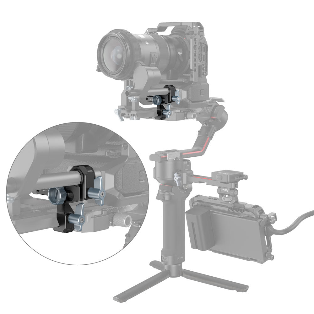 SmallRig Focus Motor Rod Clamp for DJI RS 2 / RS 3 / RS 3 Pro Stabilizers 2851