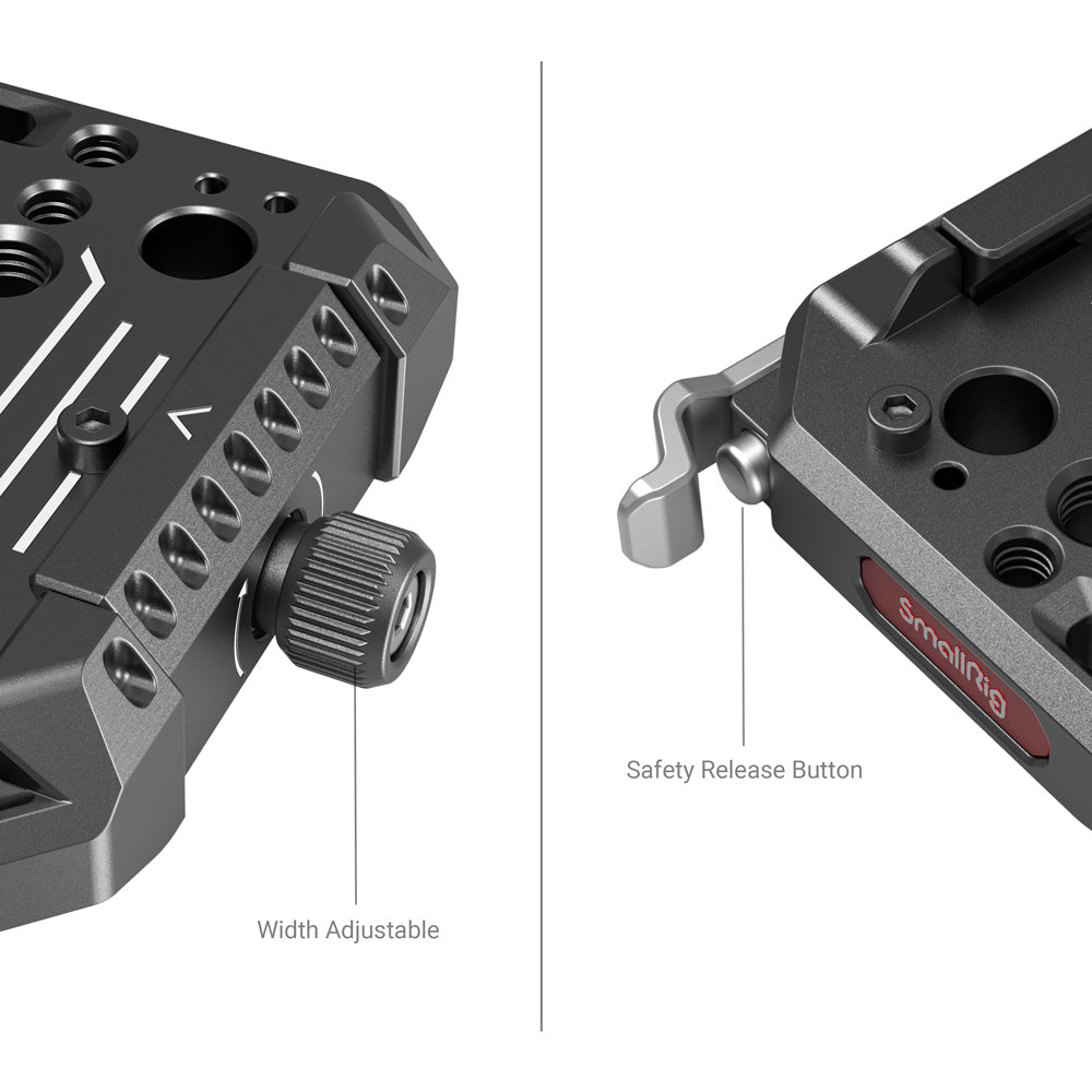SmallRig Manfrotto Drop-in Bottom Mount Plate 2887B