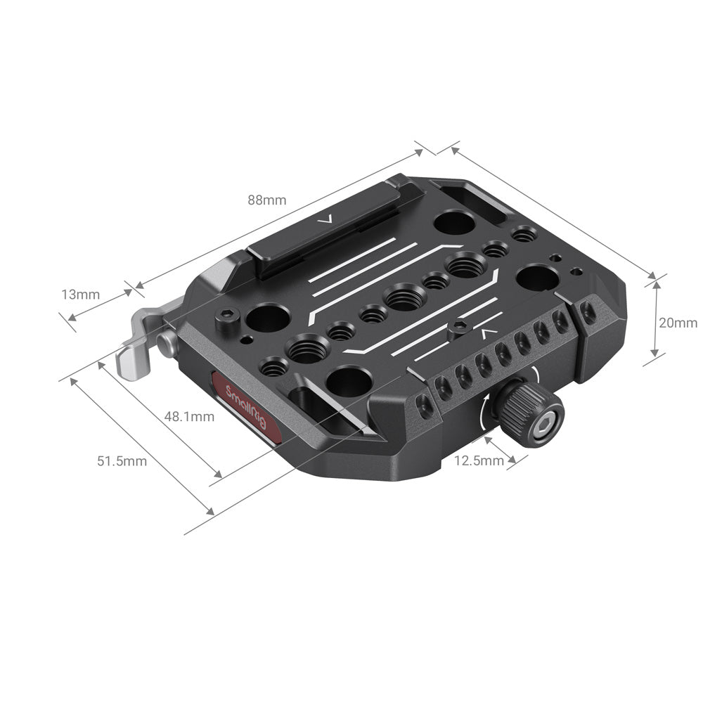 SmallRig Manfrotto Drop-in Bottom Mount Plate 2887B