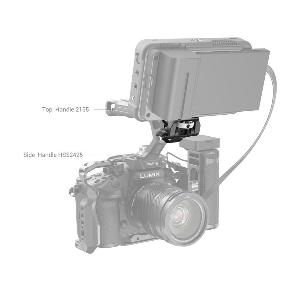 SmallRig Swivel and Tilt Adjustable Monitor Support with ARRI 3/8''-16 Screws 2903B
