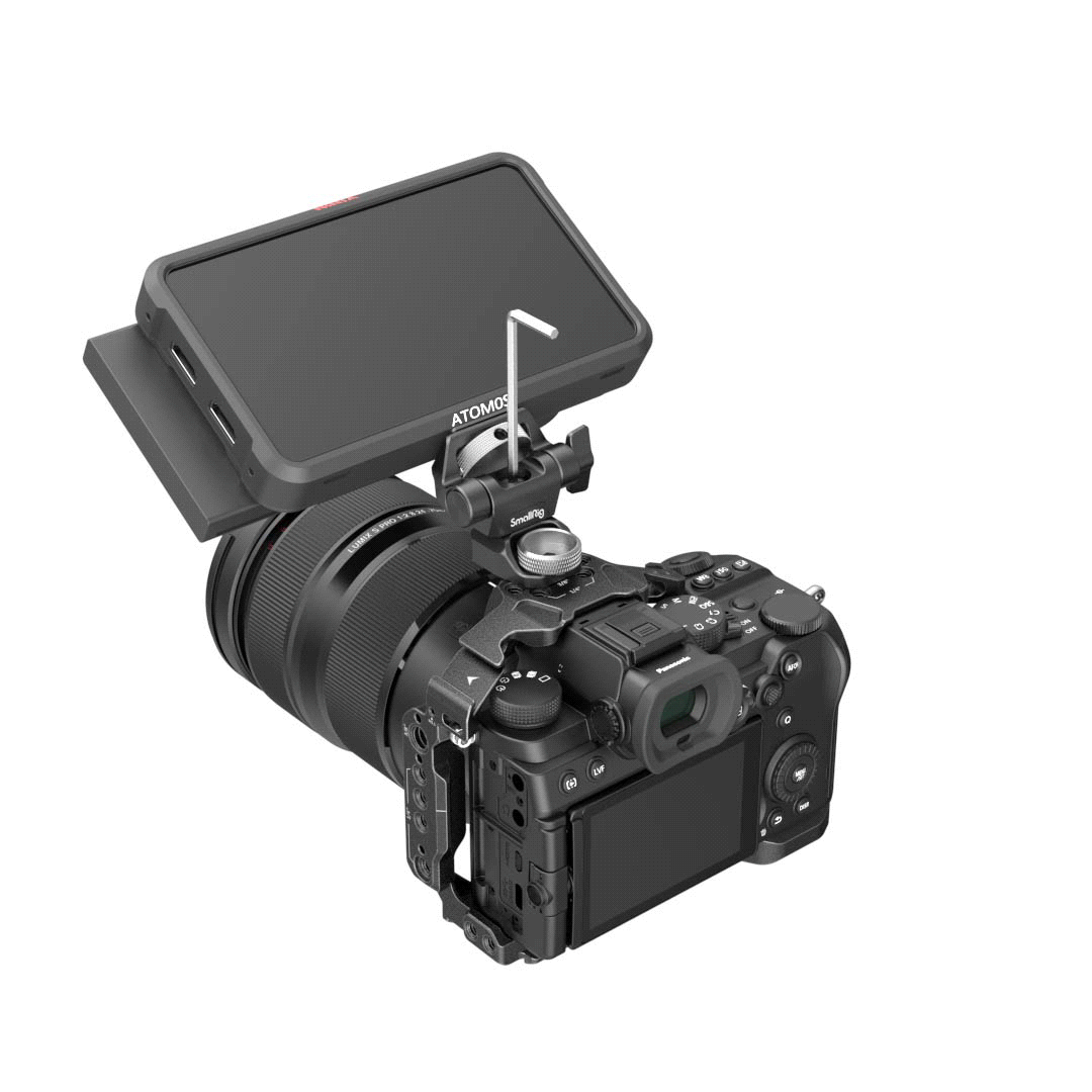 SmallRig Swivel and Tilt Adjustable Monitor Support with ARRI 3/8''-16 Screws 2903B