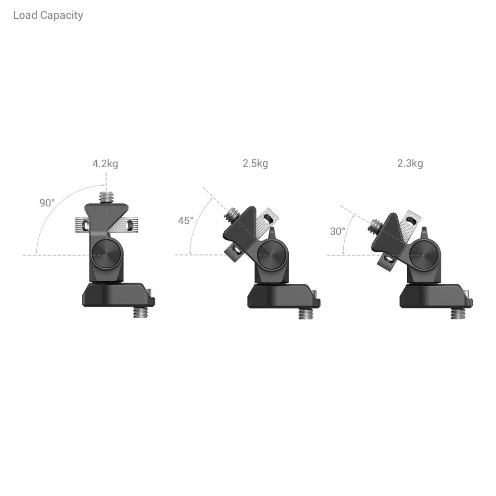 SmallRig Swivel and Tilt Adjustable Monitor Support with 1/4"-20 Screws 2904B
