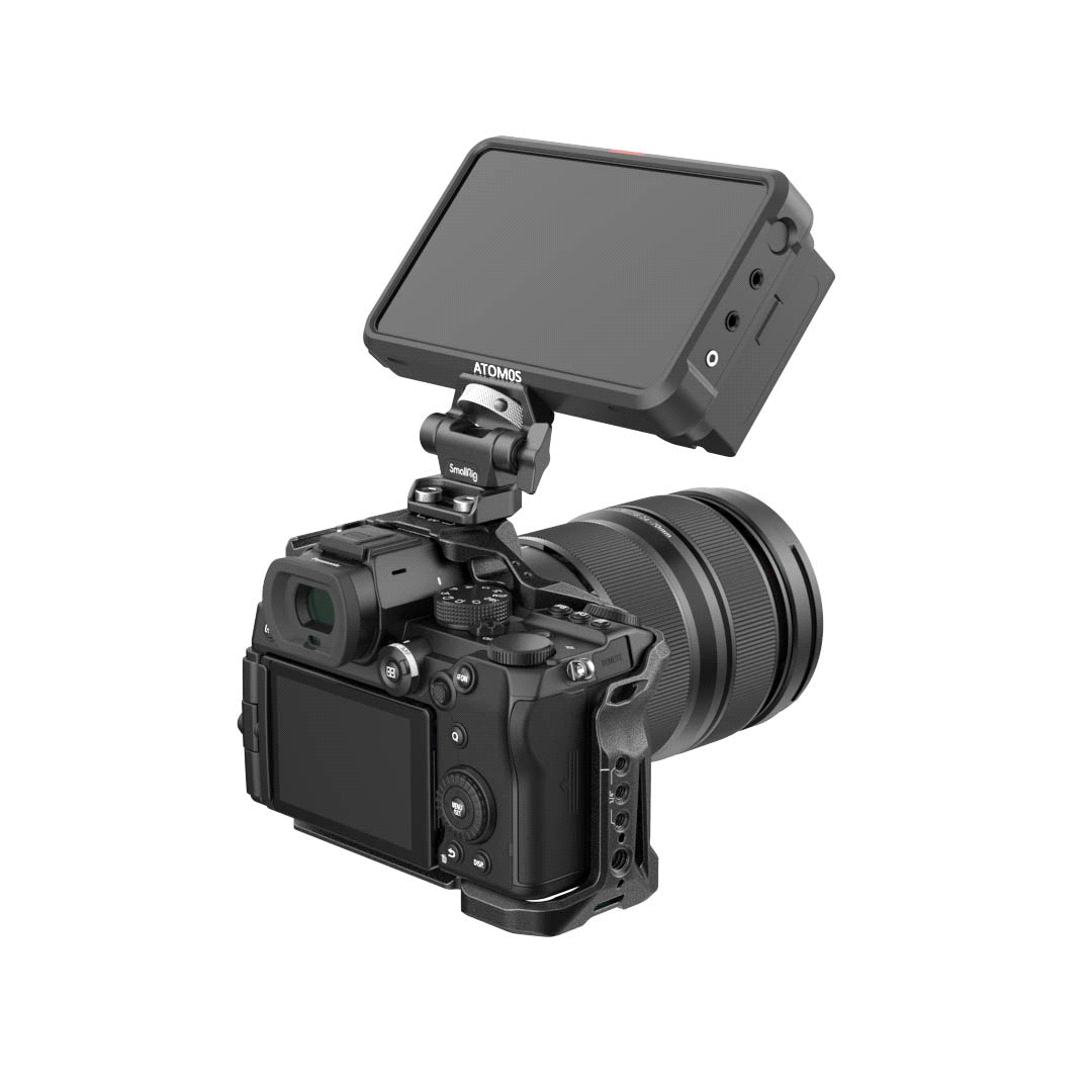 SmallRig Swivel and Tilt Adjustable Monitor Support with 1/4"-20 Screws 2904B