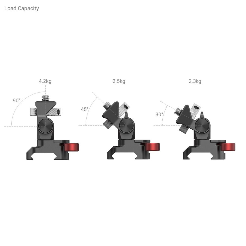 SmallRig Swivel and Tilt Adjustable Monitor Support with NATO Clamp 2906B