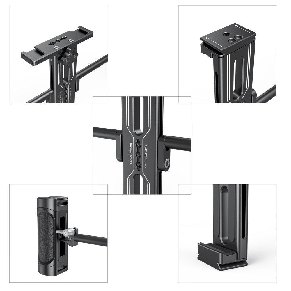 SmallRig Tablet Mounting Support with Dual Handgrips for iPad 2929B