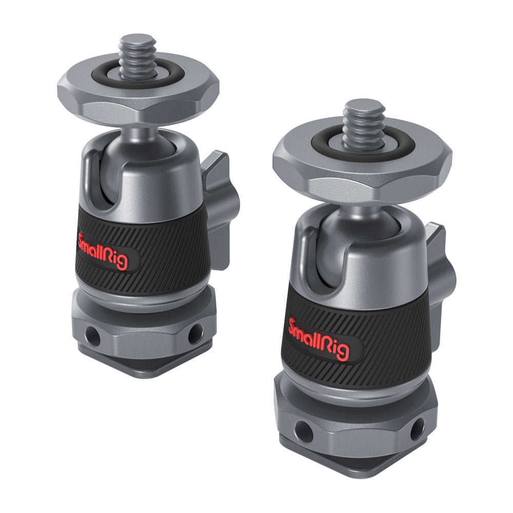 SmallRig mini Ball-Head Mounting Support Kit with Removable Cold Shoe (2pcs) 2948