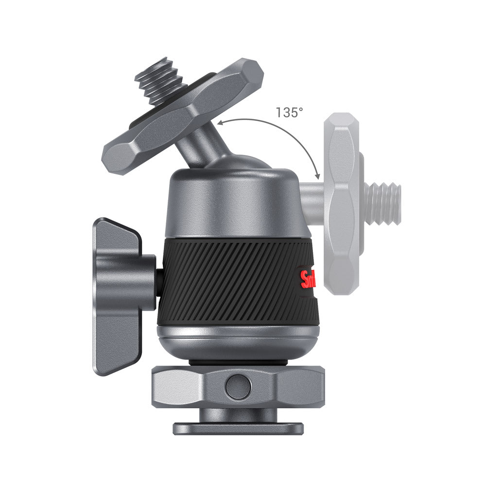 SmallRig mini Ball-Head Mounting Support Kit with Removable Cold Shoe (2pcs) 2948