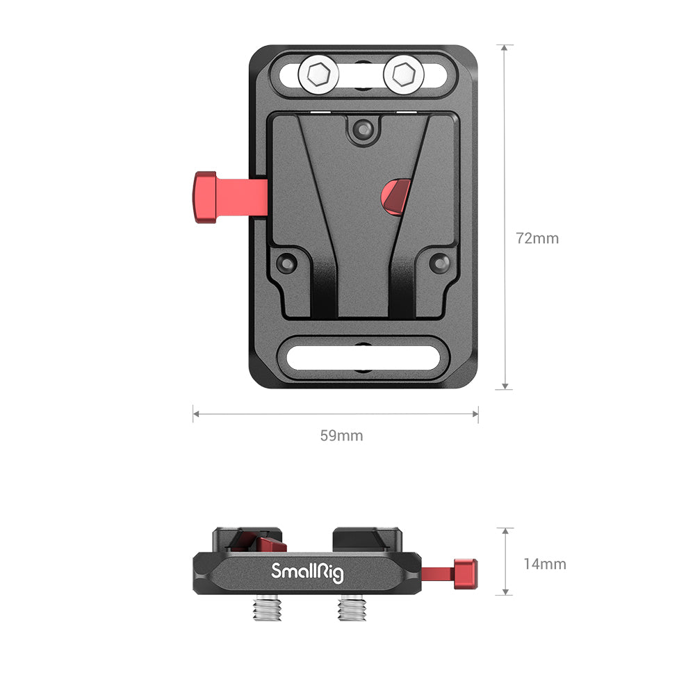 SmallRig mini V-Mount Battery Mount Plate 2987