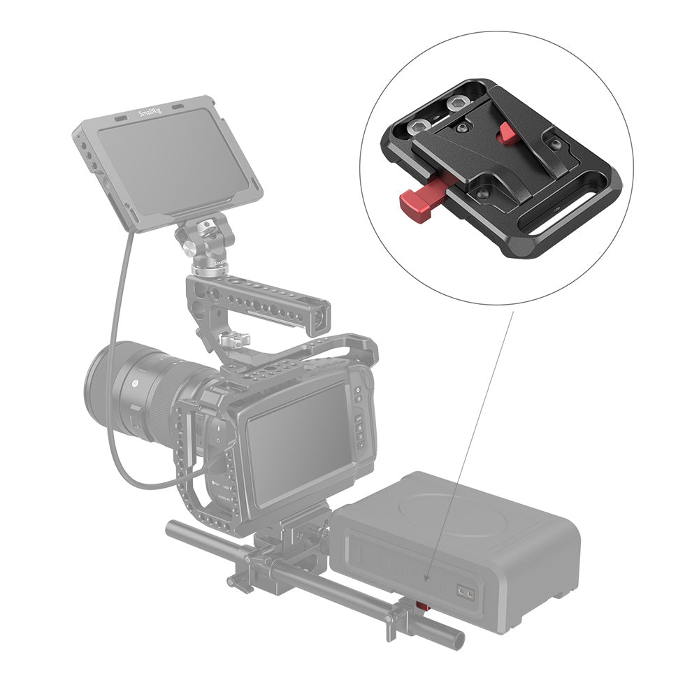 SmallRig mini V-Mount Battery Mount Plate 2987