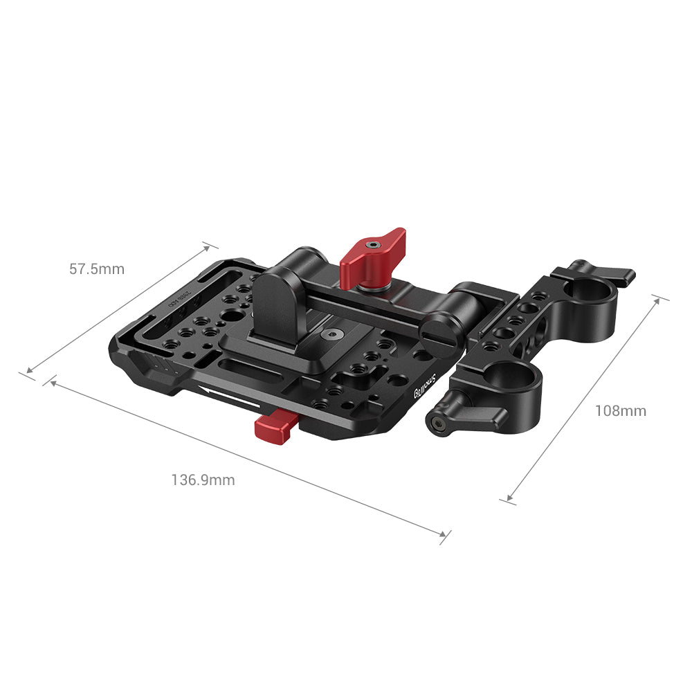 SmallRig V Mount Battery Mount Plate with Adjustable Arm 2991