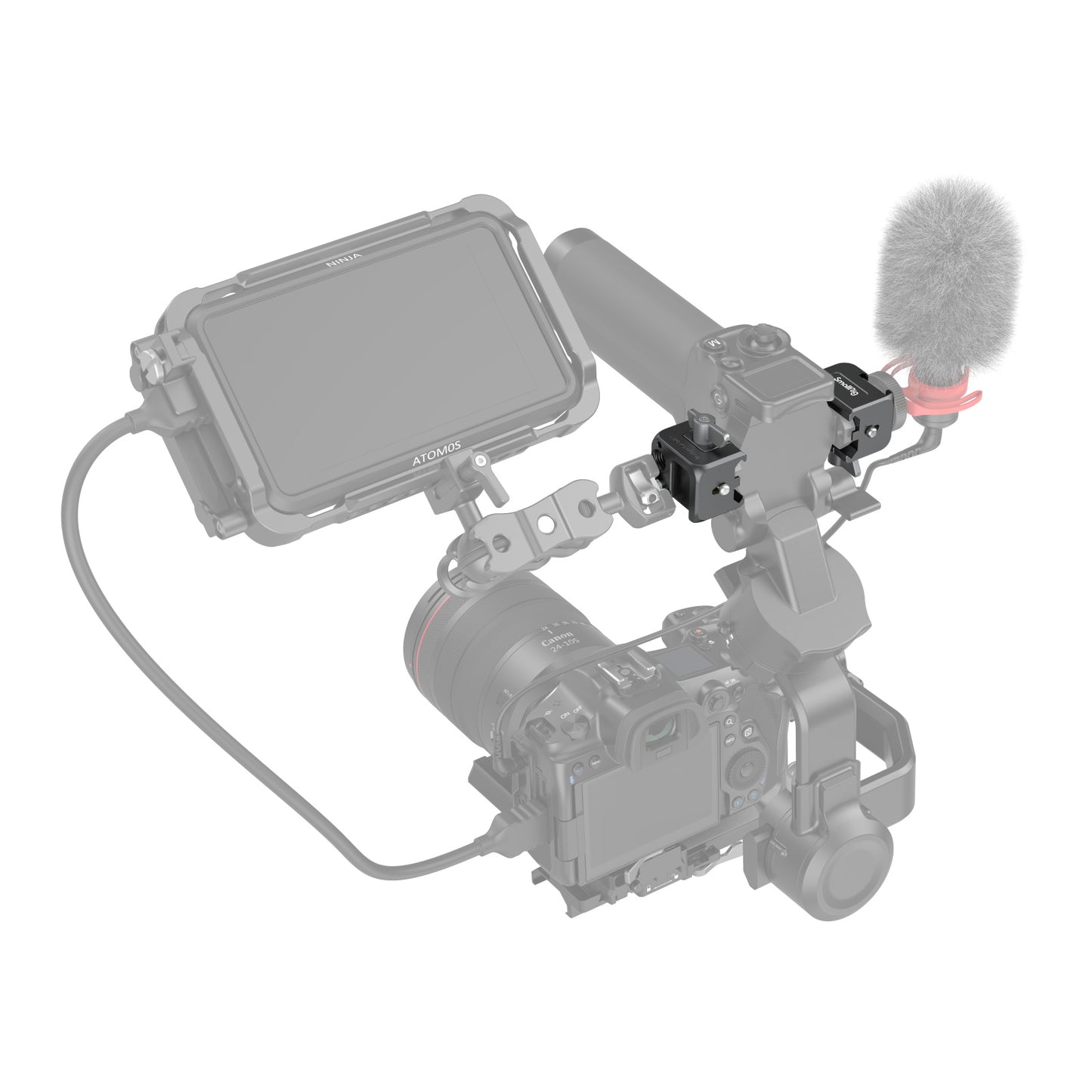 SmallRig NATO-Clamp Mount Plate for DJI RS 2 / RSC 2 / RS 3 / RS 3 Pro / RS 3 mini Stabilizers 3025