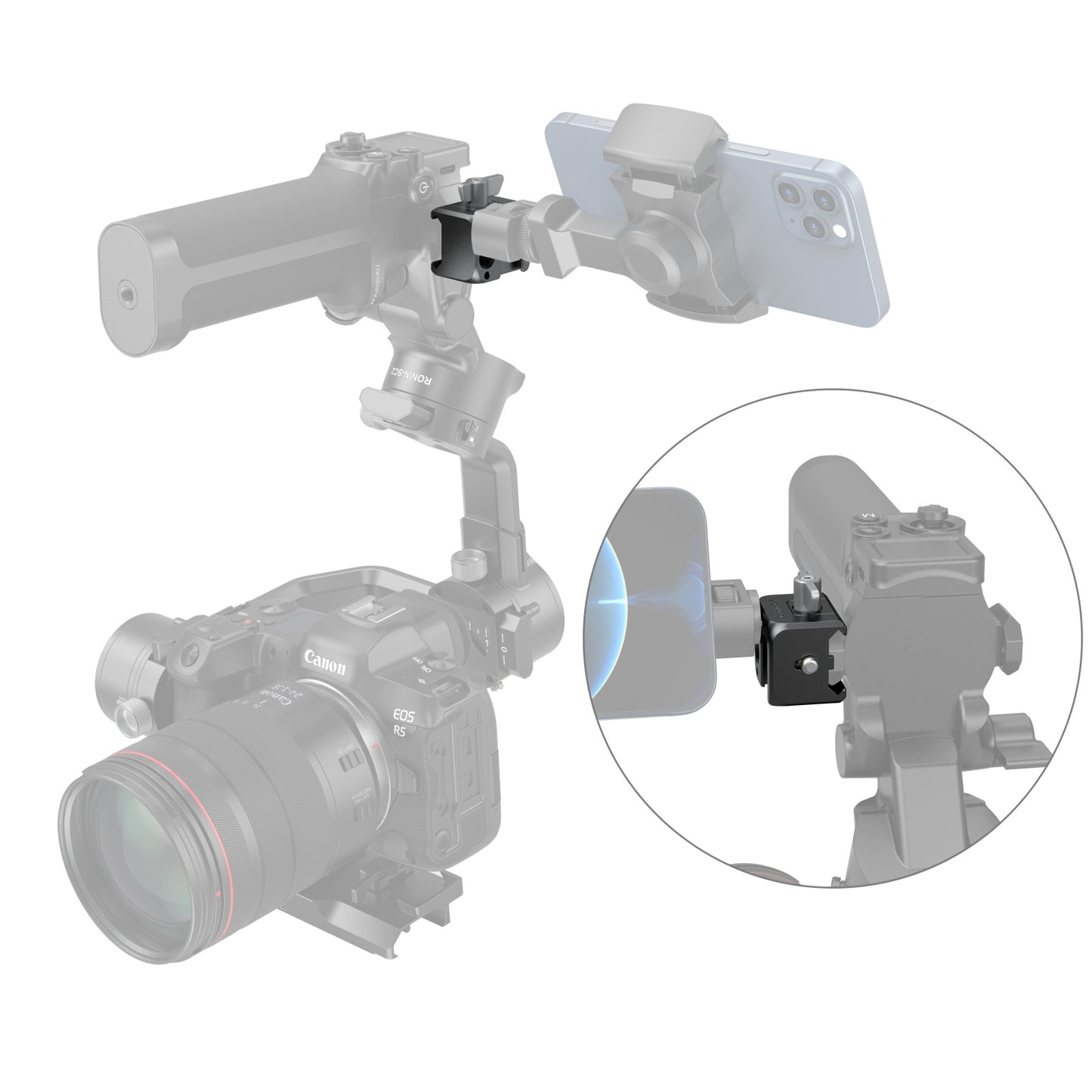 SmallRig NATO-Clamp Mount Plate for DJI RS 2 / RSC 2 / RS 3 / RS 3 Pro / RS 3 mini Stabilizers 3025