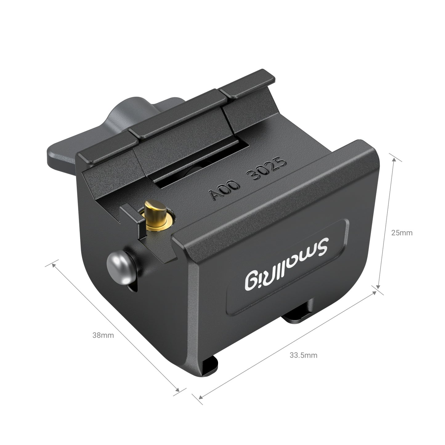 SmallRig NATO-Clamp Mount Plate for DJI RS 2 / RSC 2 / RS 3 / RS 3 Pro / RS 3 mini Stabilizers 3025