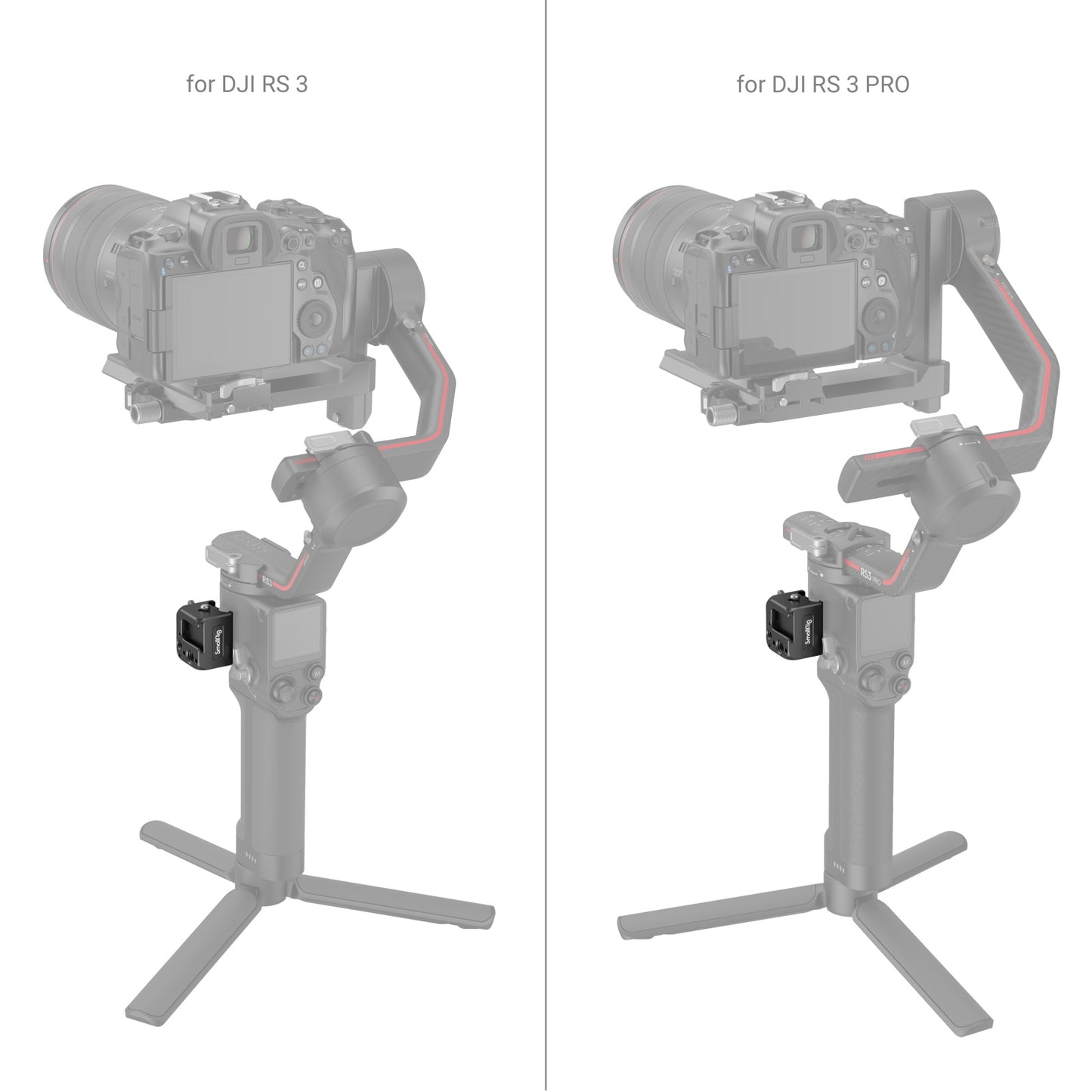 SmallRig NATO-Clamp Mount Plate for DJI RS 2 / RSC 2 / RS 3 / RS 3 Pro / RS 3 mini Stabilizers 3025