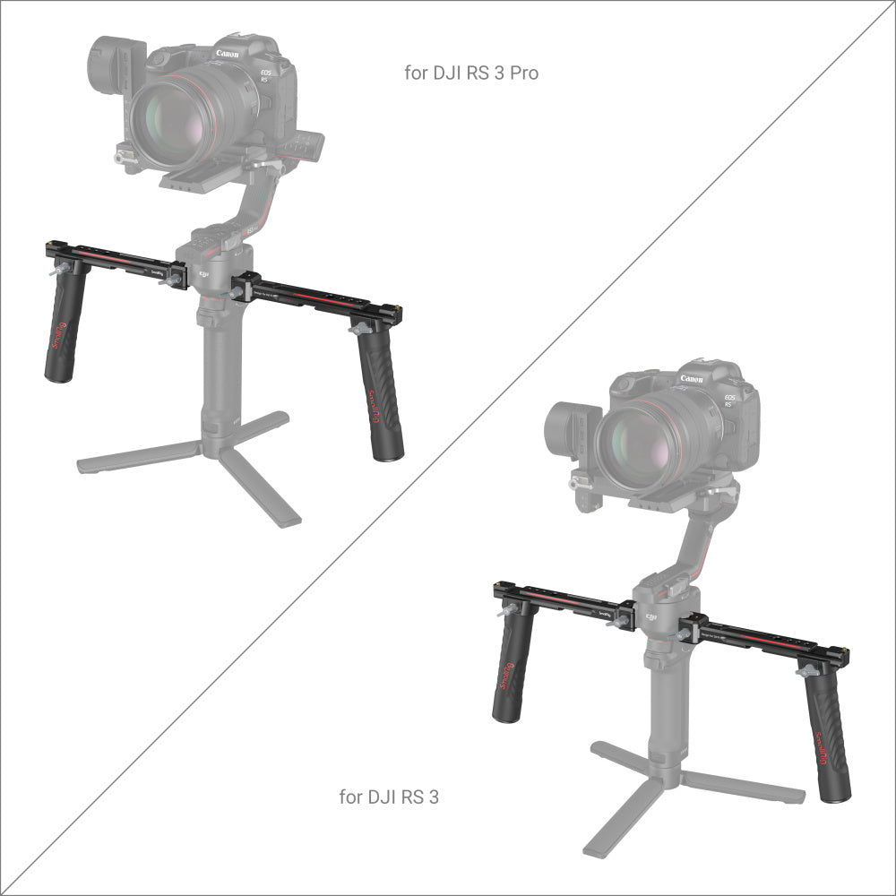 SmallRig Dual-Handle Kit for DJI RS 2 / RSC 2 / RS 3 / RS 3 Pro Stabilizers 3027