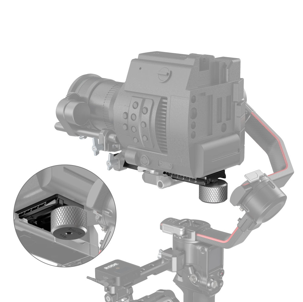 SmallRig Manfrotto Quick Release Plate for DJI RS 2 / Ronin-S / RS 3 / RS 3 Pro Stabilizers 3031B