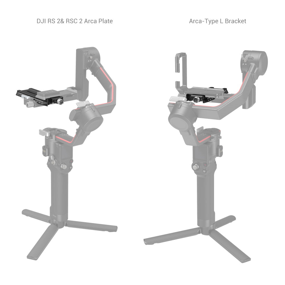 SmallRig Arca-Swiss Quick Release Plate for DJI RS 2 / RSC 2 / Ronin-S / RS 3 / RS 3 Pro Stabilizers 3061