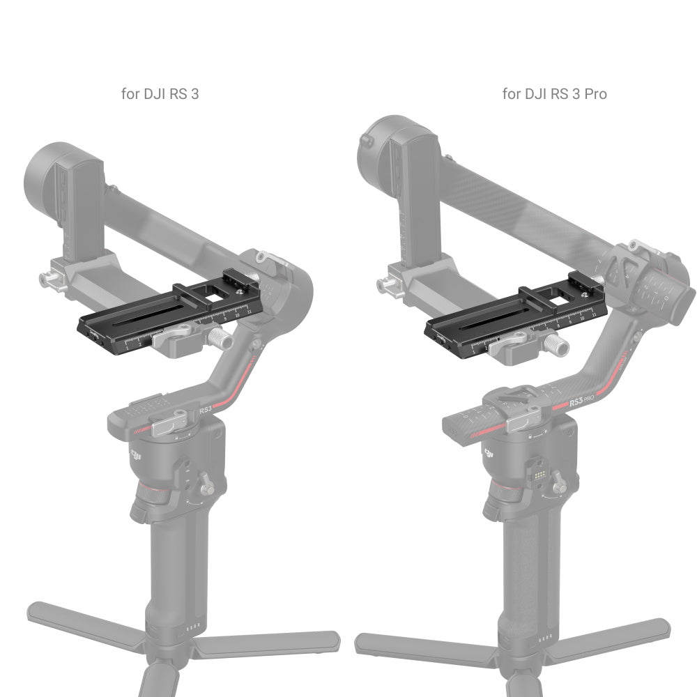 SmallRig Arca-Swiss Quick Release Plate for DJI RS 2 / RSC 2 / Ronin-S / RS 3 / RS 3 Pro Stabilizers 3061