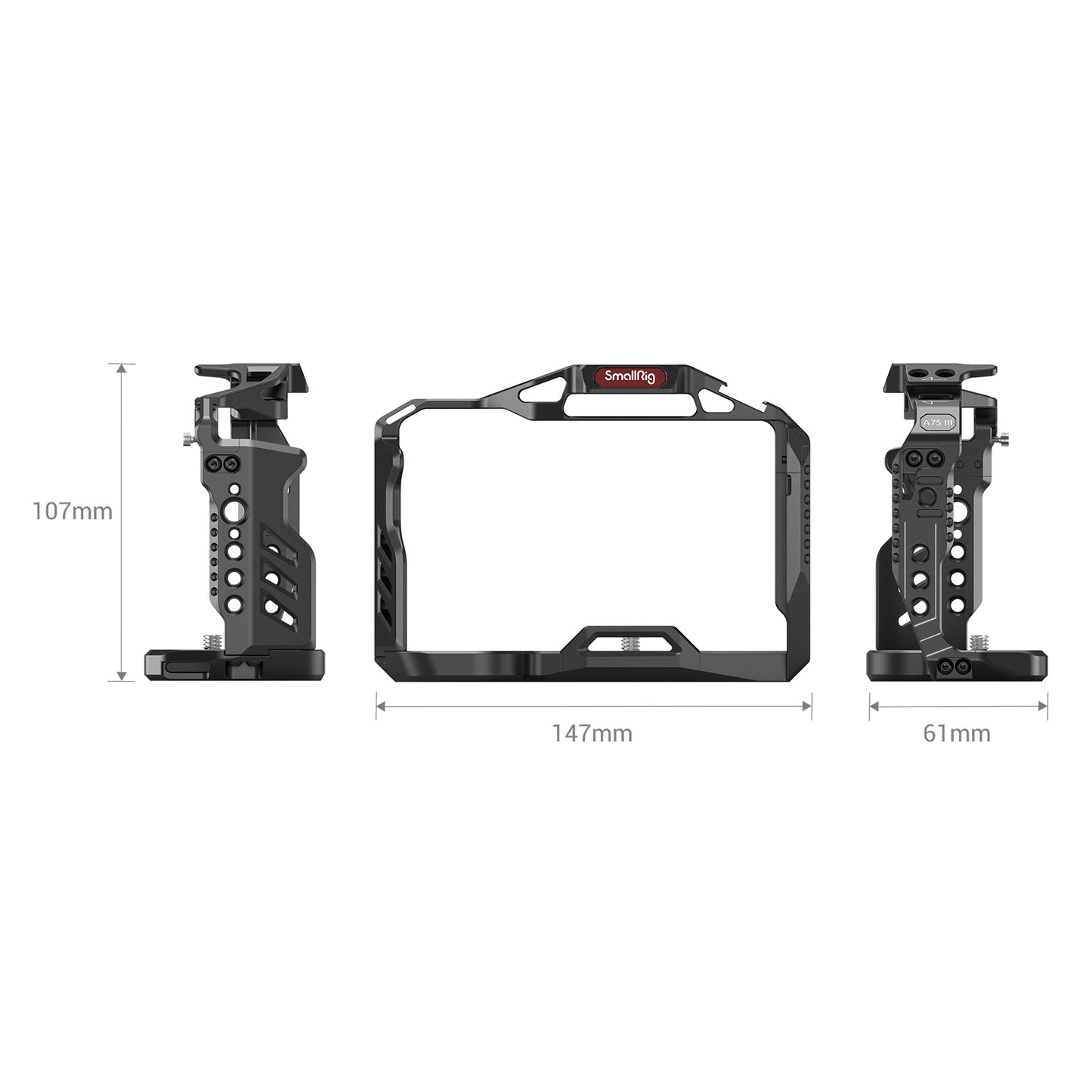 SmallRig Lightweight Camera Cage for Sony Alpha 7S III 3065D
