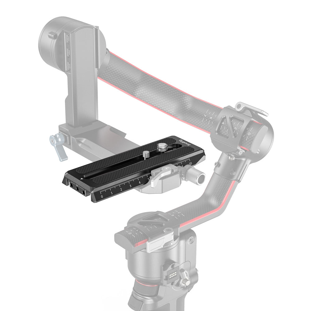 SmallRig Manfrotto Quick Release Plate for DJI RS 2 / RSC 2 / Ronin-S / RS 3 / RS 3 Pro Stabilizers 3158B