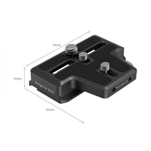 SmallRig Extended Arca-Swiss Quick kelease plate for DJI RS2 / RSC RS3 / RS3 Pro Gimbals 3162B
