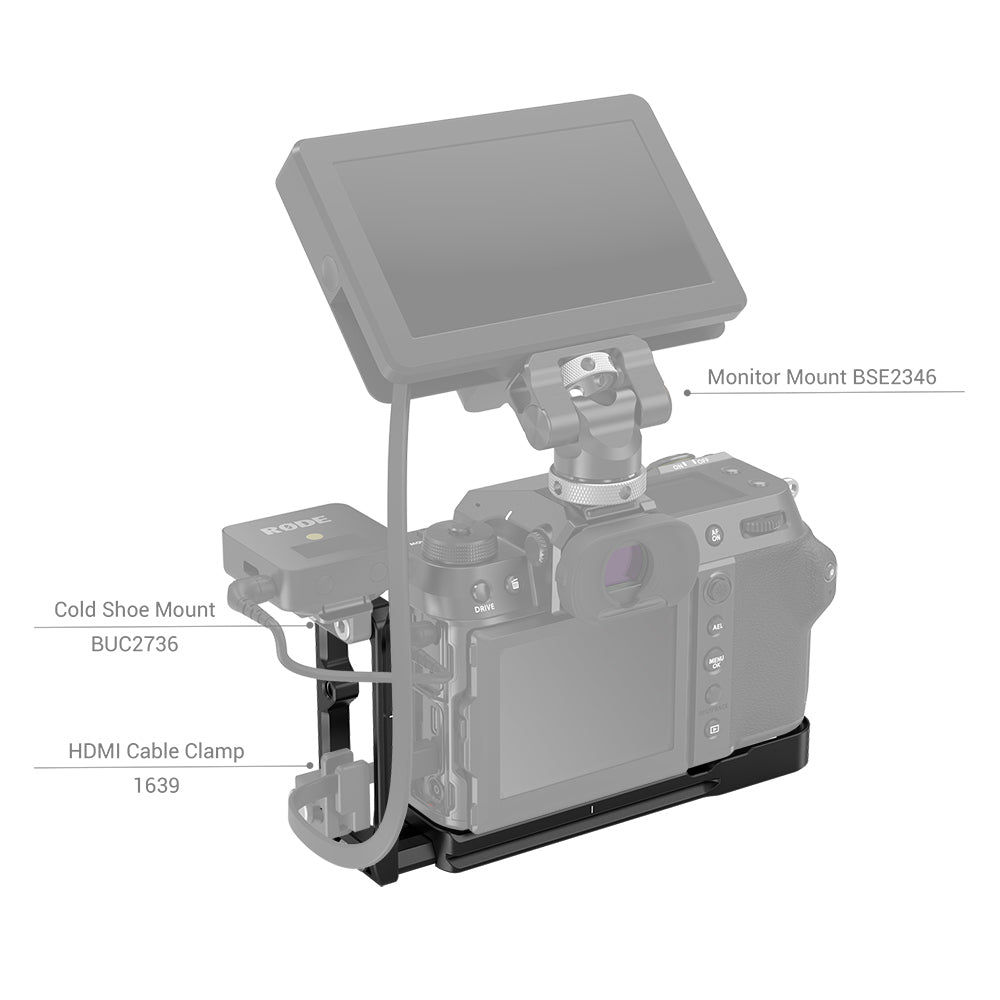 SmallRig L Bracket for Fujifilm GFX 100S and GFX 50S II Camera 3232