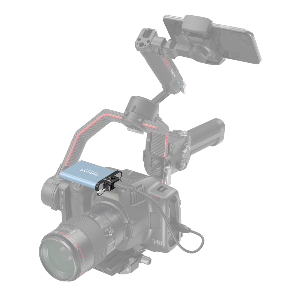SmallRig Samsung T5 SSD Mounting Clamp for BMPCC 6K Pro Cage 3300