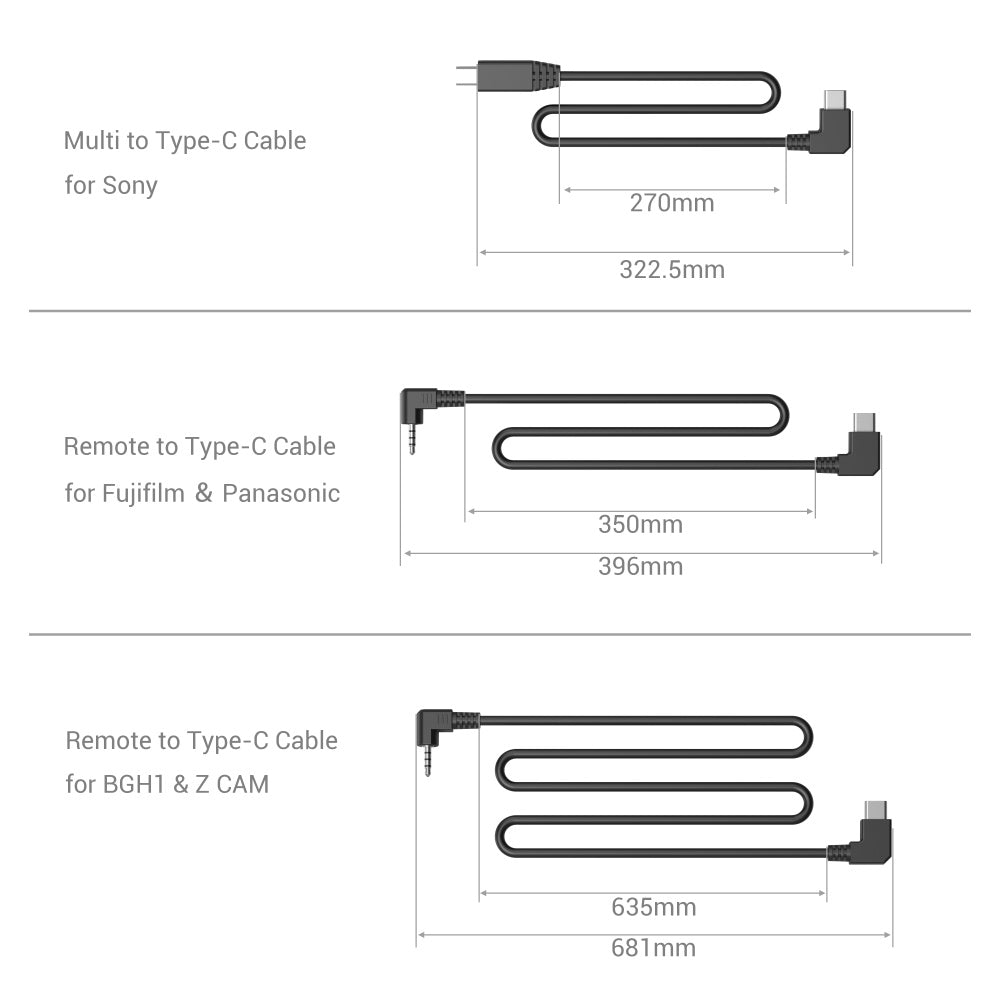 SmallRig Threaded Side Handle with Record Start / Stop Remote Trigger 3323