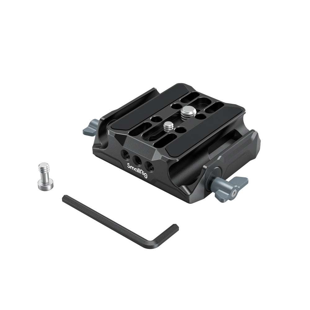 SmallRig Universal LWS Bottom Mount Plate with Dual 15mm Rod Clamp 3357