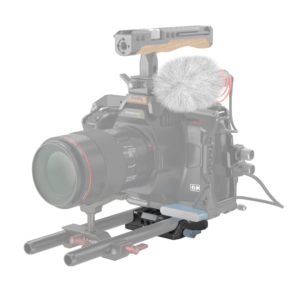 SmallRig Universal LWS Bottom Mount Plate with Dual 15mm Rod Clamp 3357