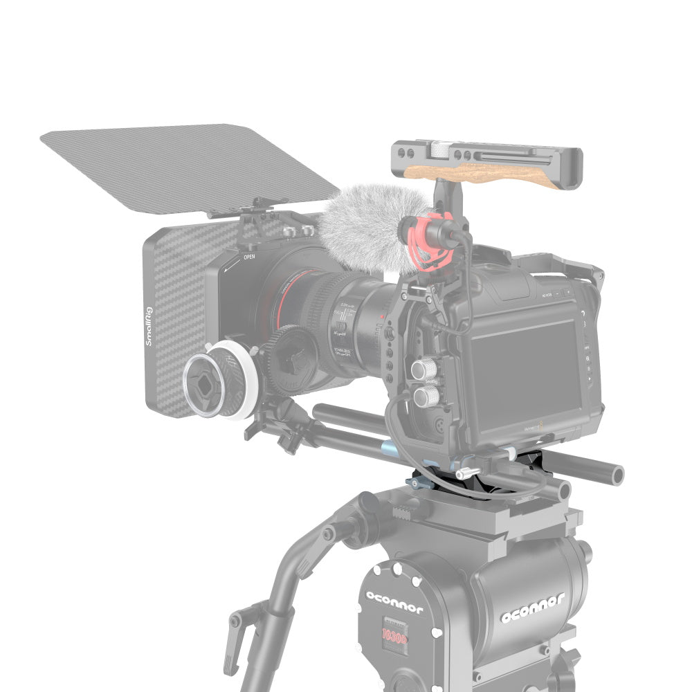SmallRig Universal LWS Bottom Mount Plate with Dual 15mm Rod Clamp 3357